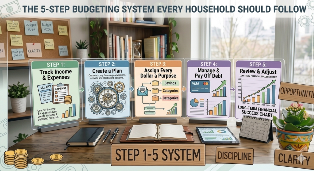 The 5-Step Budgeting System Every Household Should Follow